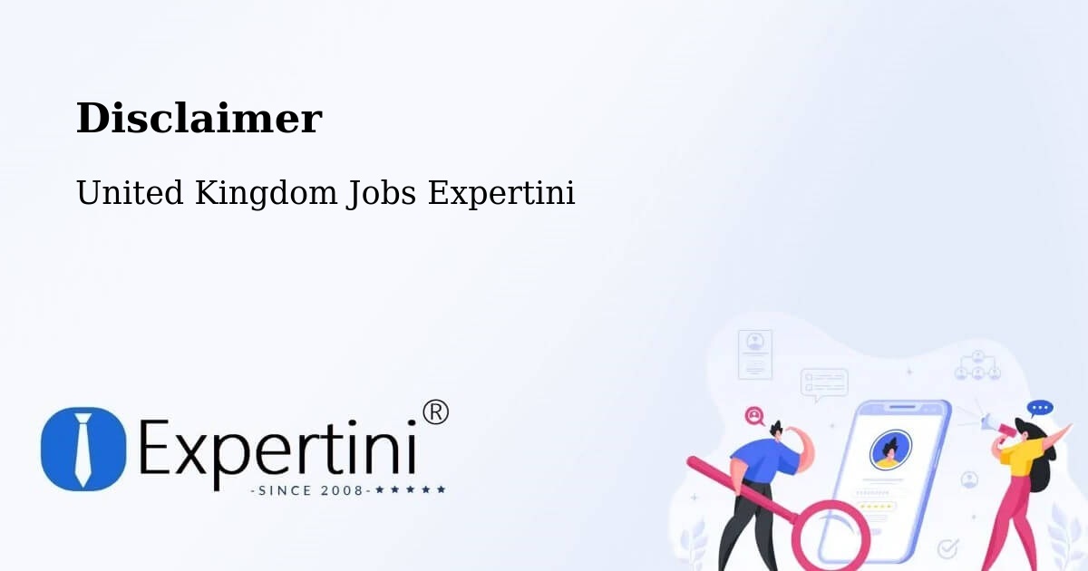 Disclaimer – Middleton - United Kingdom Jobs Expertini